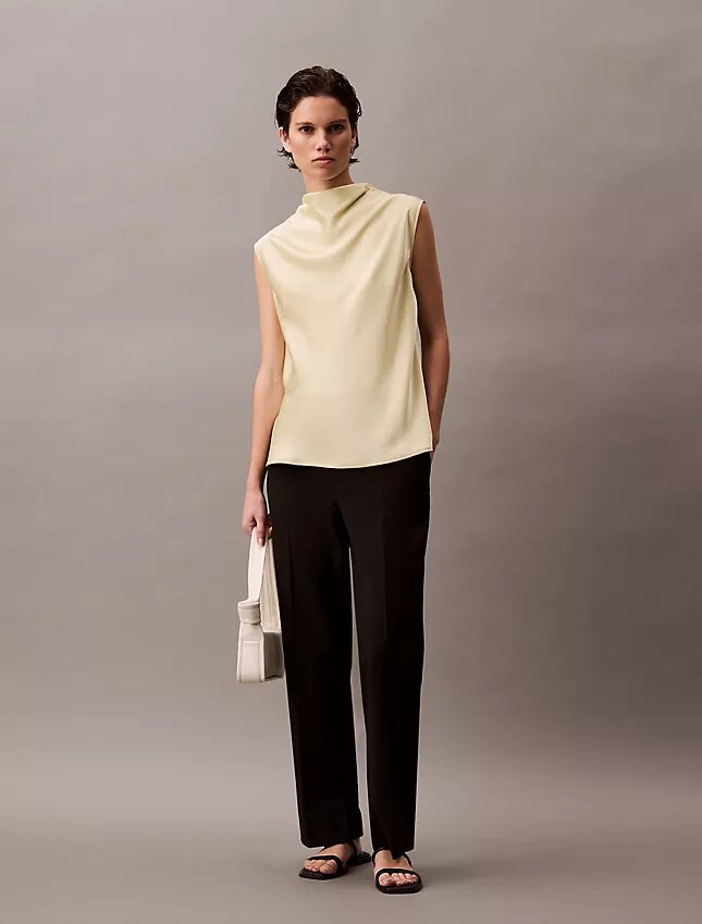 Pantalon fuselé extensible raffiné Pantalon fuselé extensible raffiné