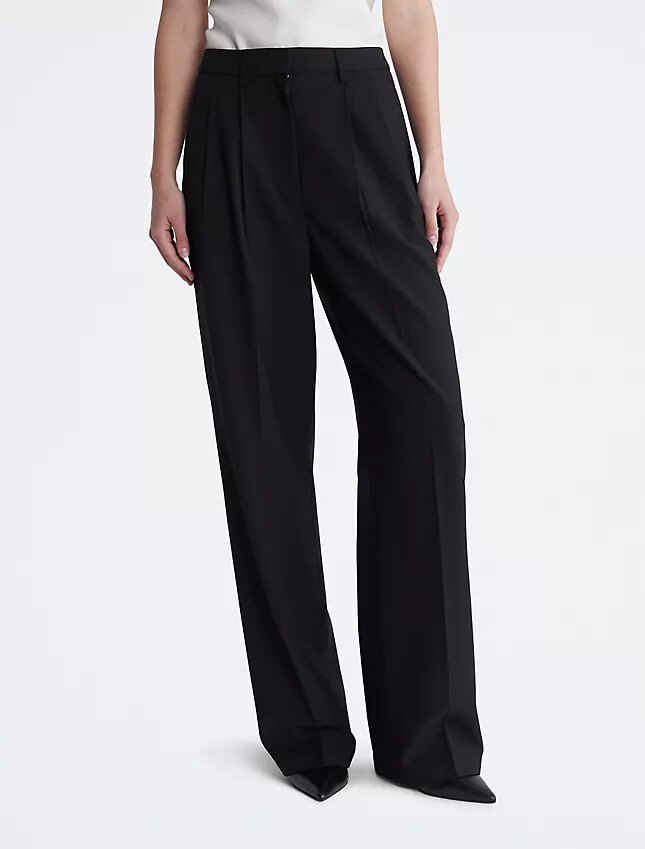 Pantalon large ajusté Pantalon large ajusté