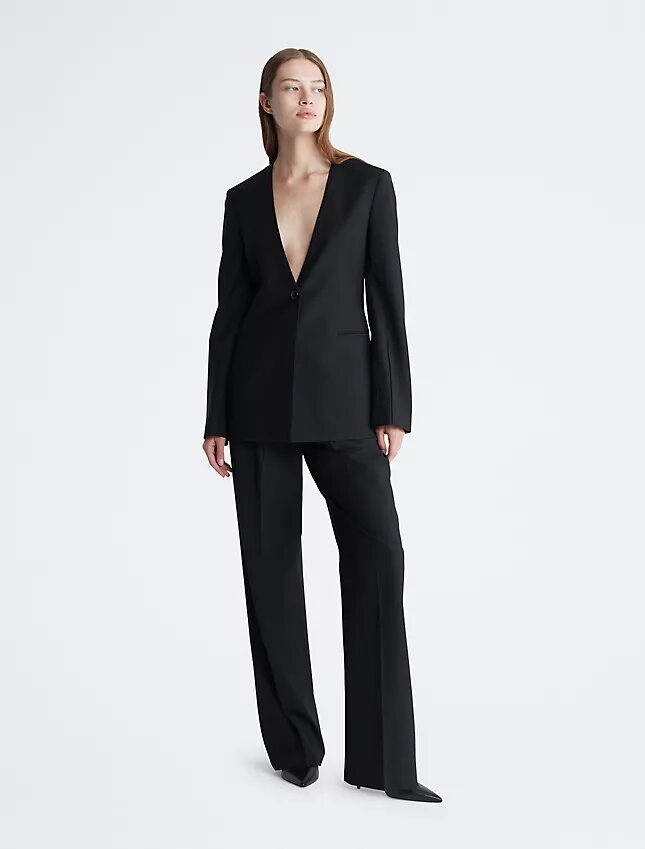 Pantalon large ajusté Pantalon large ajusté