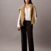 Pantalon large en crêpe Pantalon large en crêpe