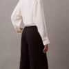 Pantalon large en crêpe Pantalon large en crêpe