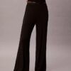 Pantalon large en Modal stretch à mailles lâches Pantalon large en Modal stretch à mailles lâches