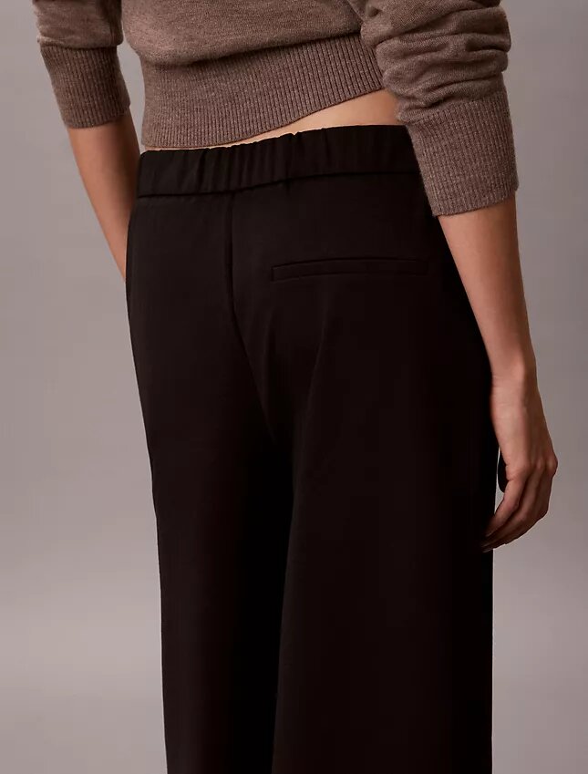 Pantalon large en ponte Pantalon large en ponte