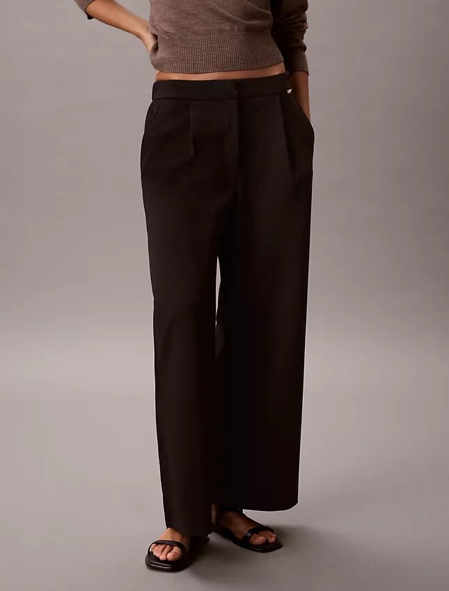 Pantalon large en ponte Pantalon large en ponte