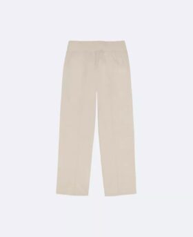 Pantalon large en sergé pour filles