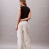 Pantalon parachute en nylon froissé Pantalon parachute en nylon froissé
