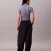 Pantalon parachute en nylon froissé Pantalon parachute en nylon froissé