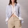 Pantalon parachute en nylon froissé Pantalon parachute en nylon froissé