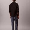 Pantalon à plis en mélange de lin à enfiler Pantalon à plis en mélange de lin à enfiler