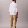 Pantalon à plis en mélange de lin à enfiler Pantalon à plis en mélange de lin à enfiler