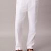 Pantalon à plis en mélange de lin à enfiler Pantalon à plis en mélange de lin à enfiler