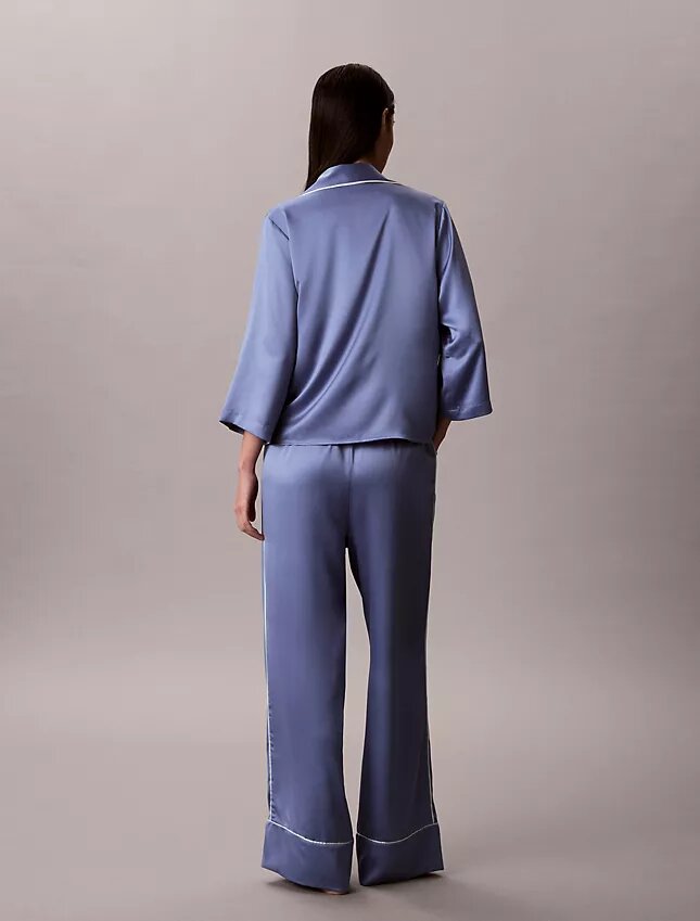 Pantalon satiné brillant Pantalon satiné brillant