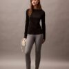 Pantalon skinny en ponte
