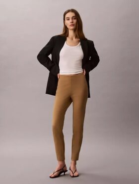 Pantalon skinny en ponte