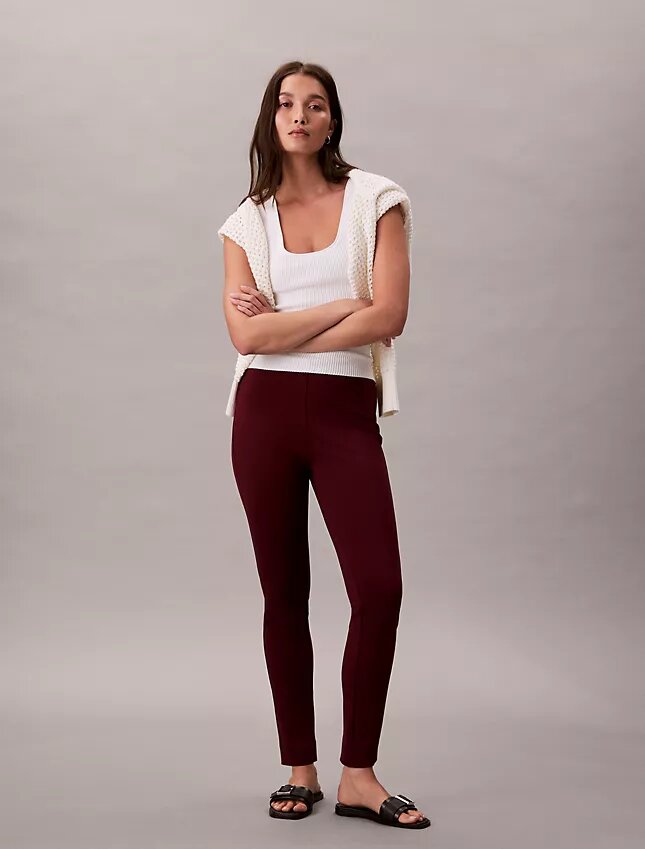 Pantalon skinny en ponte Pantalon skinny en ponte