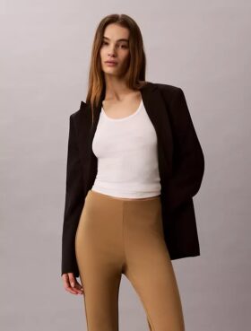 Pantalon skinny en ponte