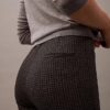 Pantalon skinny en ponte à imprimé pied-de-poule Pantalon skinny en ponte à imprimé pied-de-poule