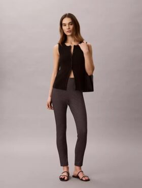 Pantalon skinny imprimé Ponte