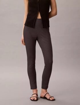 Pantalon skinny imprimé Ponte