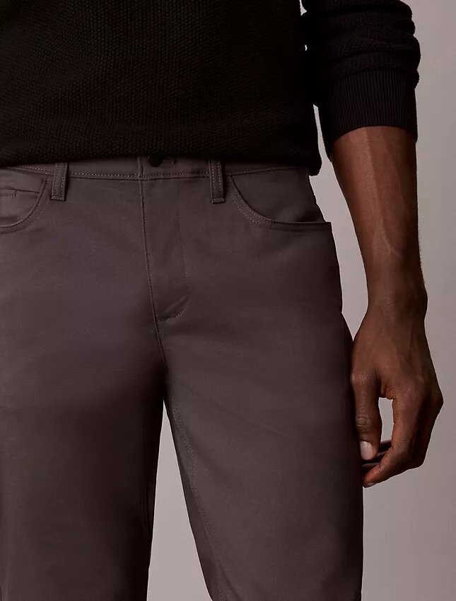 Pantalon slim à 5 poches Pantalon slim à 5 poches