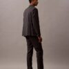 Pantalon slim ajusté en laine mélangée Pantalon slim ajusté en laine mélangée
