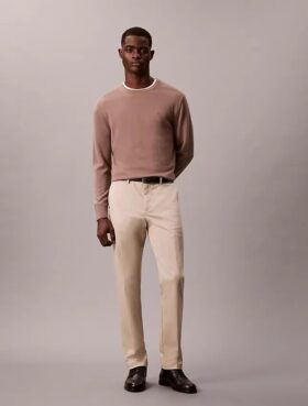Pantalon slim en Cotton Stretch