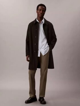 Pantalon slim en Cotton Stretch