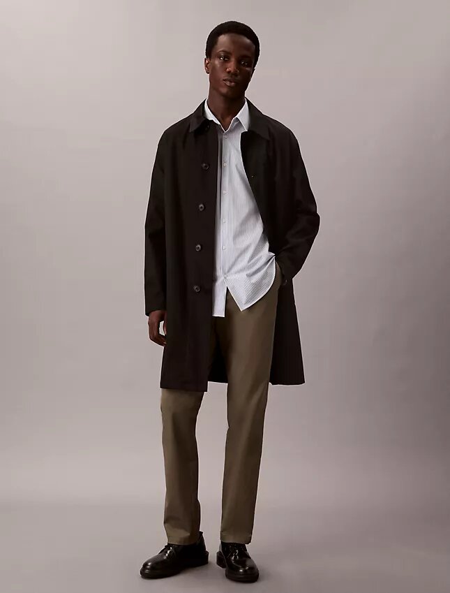 Pantalon slim en Cotton Stretch Pantalon slim en Cotton Stretch