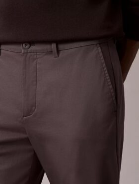 Pantalon slim en Cotton Stretch