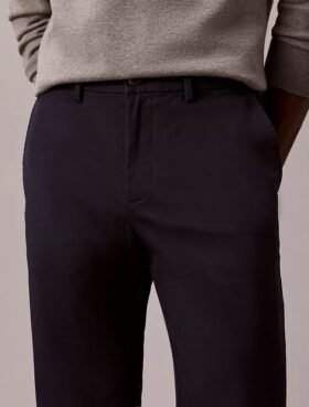 Pantalon slim en Cotton Stretch