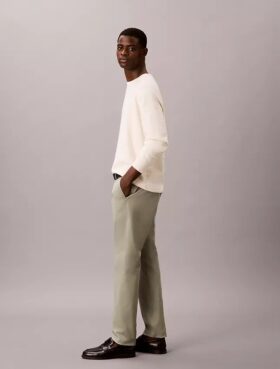 Pantalon slim en Cotton Stretch