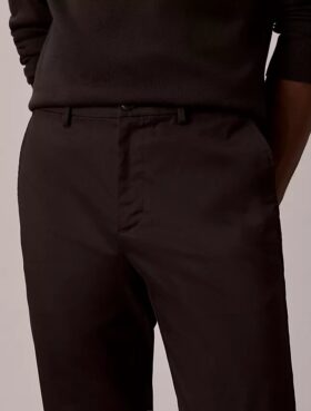 Pantalon slim en Cotton Stretch
