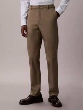 Pantalon slim en Cotton Stretch