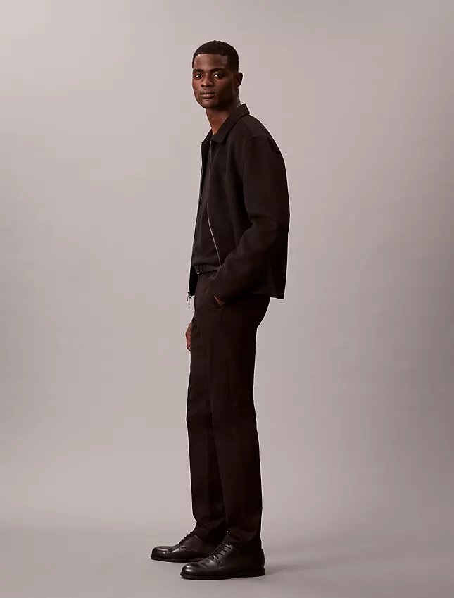 Pantalon slim en Cotton Stretch Pantalon slim en Cotton Stretch