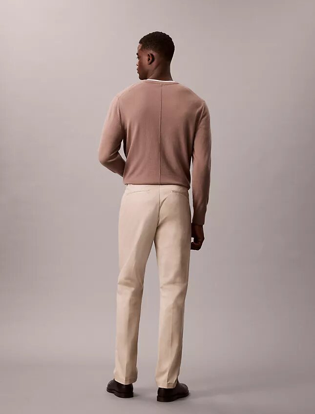 Pantalon slim en Cotton Stretch Pantalon slim en Cotton Stretch