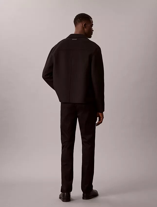Pantalon slim en Cotton Stretch Pantalon slim en Cotton Stretch