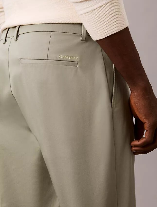 Pantalon slim en Cotton Stretch Pantalon slim en Cotton Stretch