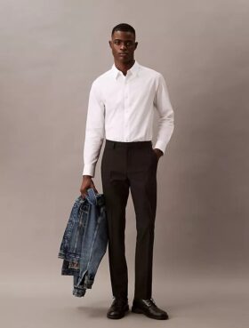 Pantalon slim stretch raffiné