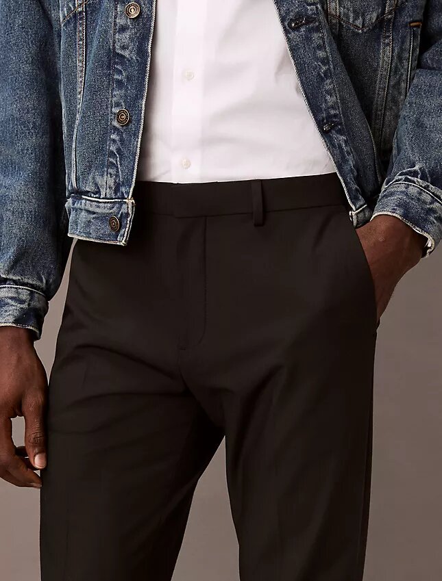 Pantalon slim stretch raffiné Pantalon slim stretch raffiné