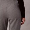 Pantalon slim évasé en ponte Pantalon slim évasé en ponte