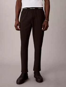 Pantalon tissé avec logo sport moderne à la taille