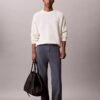 Pantalon utilitaire droit décontracté Pantalon utilitaire droit décontracté