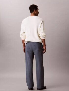 Pantalon utilitaire droit décontracté