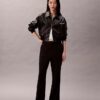 Pantalon évasé ajusté Pantalon évasé ajusté