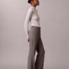 Pantalon évasé ajusté Pantalon évasé ajusté