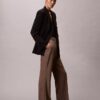 Pantalon évasé ajusté Pantalon évasé ajusté