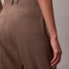 Pantalon évasé ajusté Pantalon évasé ajusté