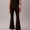 Pantalon évasé en ponte Pantalon évasé en ponte