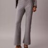 Pantalon évasé en ponte Pantalon évasé en ponte