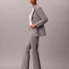 Pantalon évasé en ponte Pantalon évasé en ponte